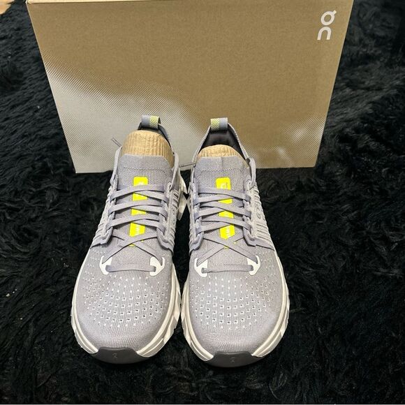 ON CLOUDSWIFT Lilac Wolf running athletic training lace up shoes sneakers sz8 - Picture 2 of 8